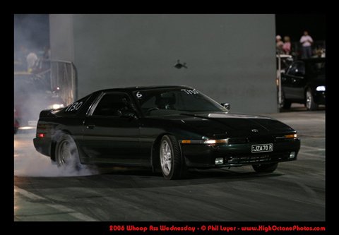 Photograph of the JZA70R Supra.