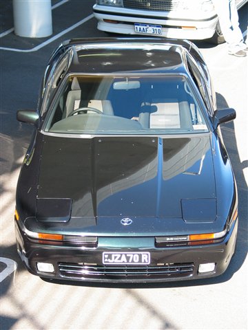 Photograph of the JZA70R Supra.