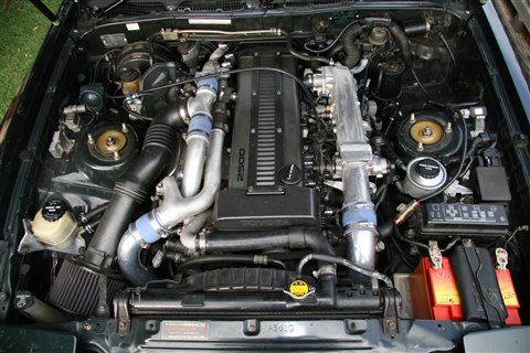 Photograph of the JZA70R Supra.