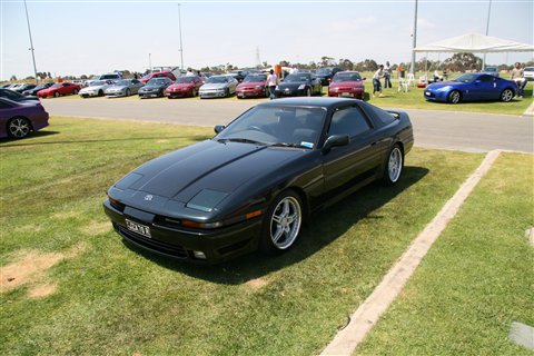 Photograph of the JZA70R Supra.