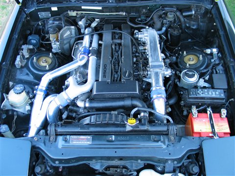Photograph of the JZA70R Supra.