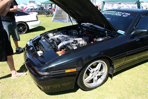 Photograph of the JZA70R Supra.