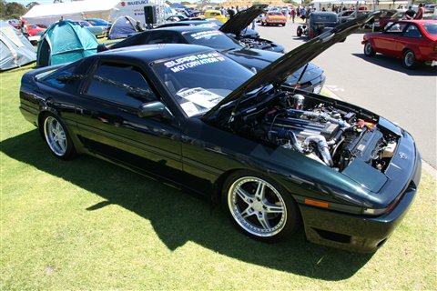 Photograph of the JZA70R Supra.