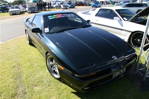 Photograph of the JZA70R Supra.