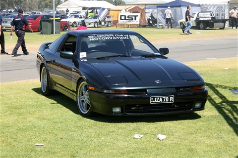 Photograph of the JZA70R Supra.