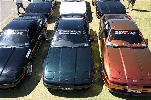 Photograph of the JZA70R Supra.