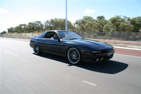 Photograph of the JZA70R Supra.
